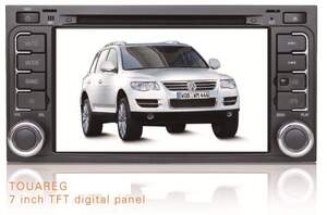 Штатная магнитола Klarson VW Touareg (R50) 2007