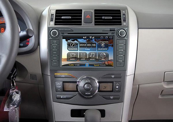 Штатная магнитола Roadrover Android Toyota Corolla 2007+